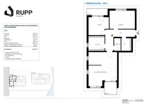 Vermietungsplan WE4