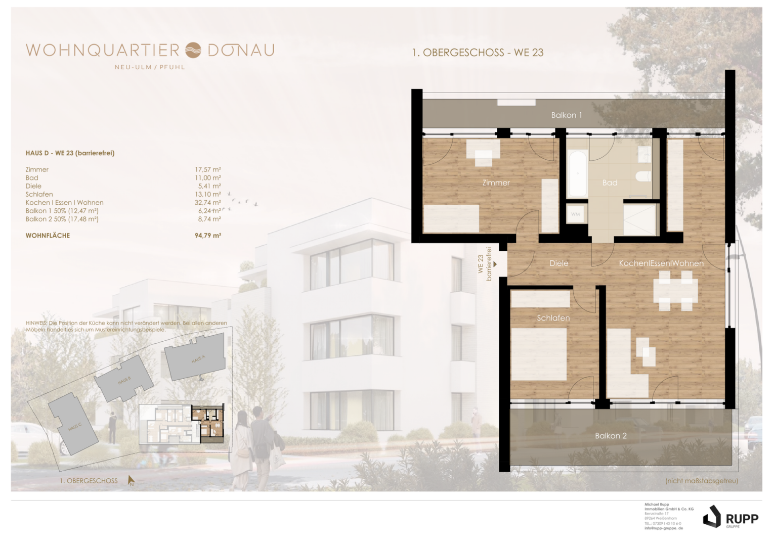 134224 BA2_Haus D_WQ Donau Pfuhl_Verkaufsplan_WE 23