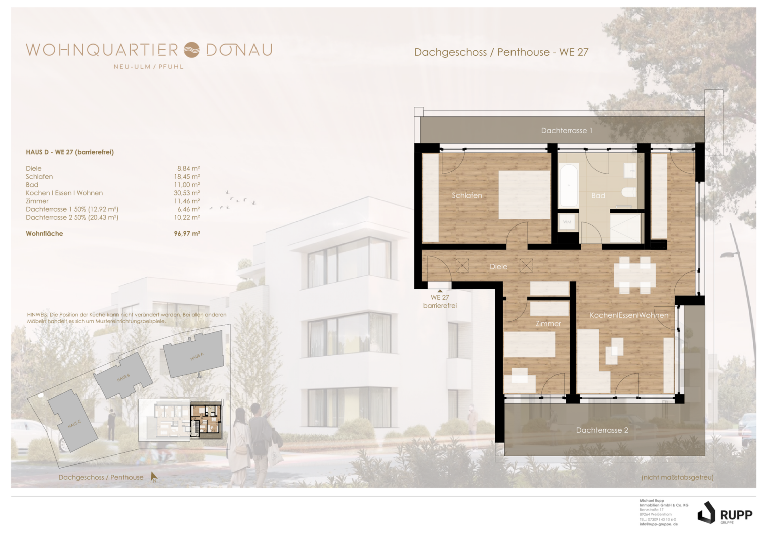 134224 BA2_Haus D_WQ Donau Pfuhl_Verkaufsplan_WE 27