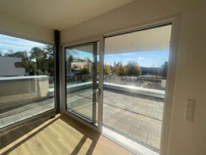 Blick Dachterrasse
